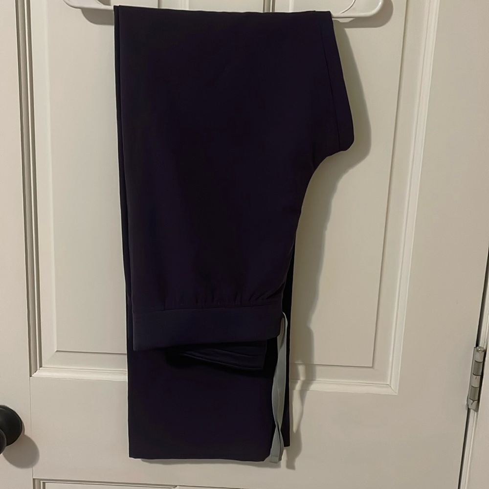 Figs Kade Cargo Scrub Pants, medium tall in Deep Purple